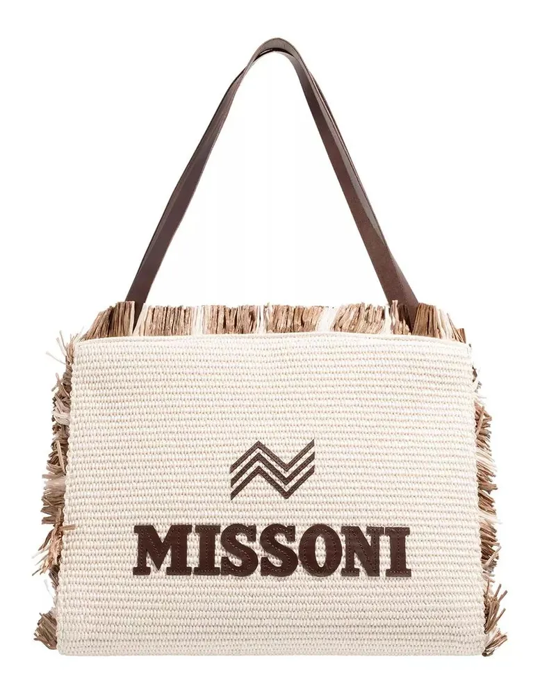 Missoni Shopper & Totes MI10006E Tote Medium beige Beige