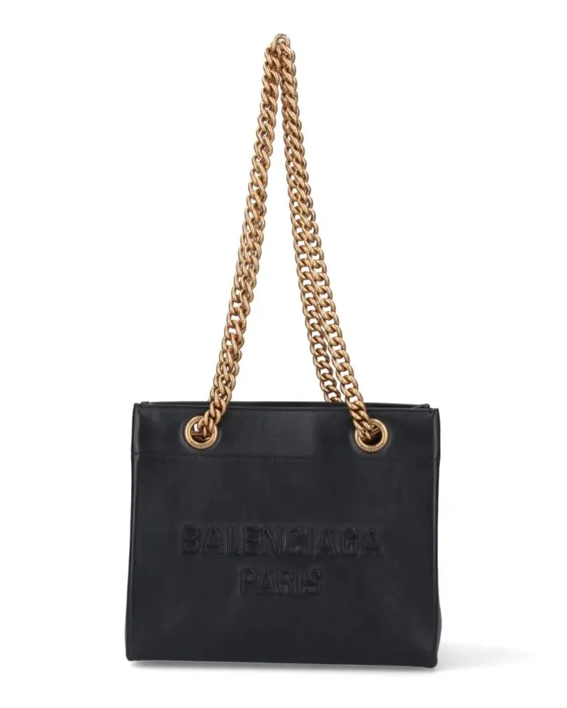 Balenciaga Shopper & Totes Small 'Duty Free' Tote Bag – Black schwarz Schwarz