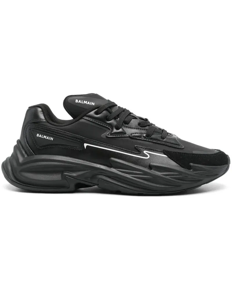 Balmain Low-Top Sneaker Low Top Lace Up Sneaker schwarz Schwarz