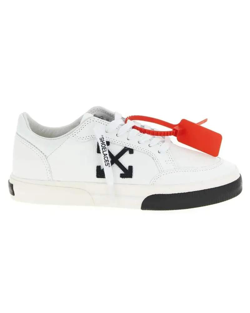 OFF-WHITE Low-Top Sneaker 'New Low Vulcanized Leather' Sneakers weiß Weiß