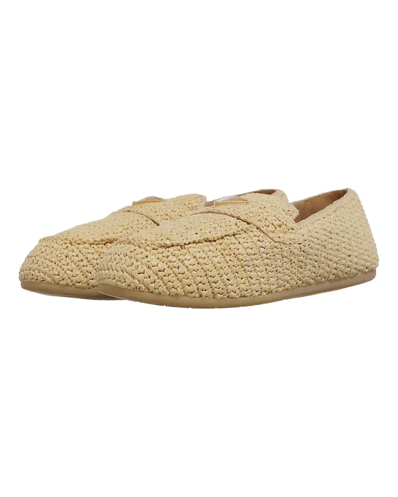 Prada Loafer Loafer Crochet beige Beige