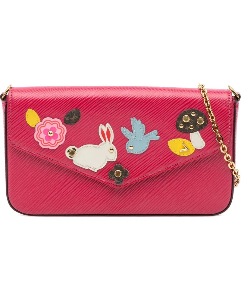 Louis Vuitton Hobo Bags 2018 Epi Pochette Felicie Patchwork bunt Bunt