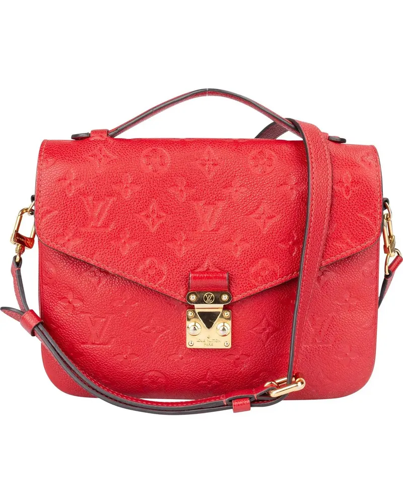 Louis Vuitton Crossbody Bags  Empreinte Leather Metis Handbag rot Rot