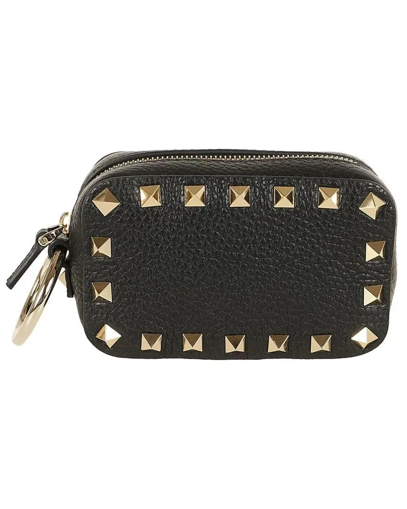 Valentino Garavani Clutches Black Mini Vanity Case Rockstud Bag schwarz Schwarz