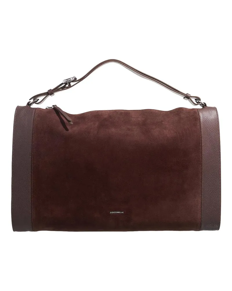 Coccinelle Crossbody Bags elinor Suede Bi braun Braun