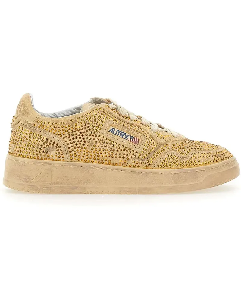 AUTRY Low-Top Sneaker Low-Top Beige Sneakers goldfarben Gold