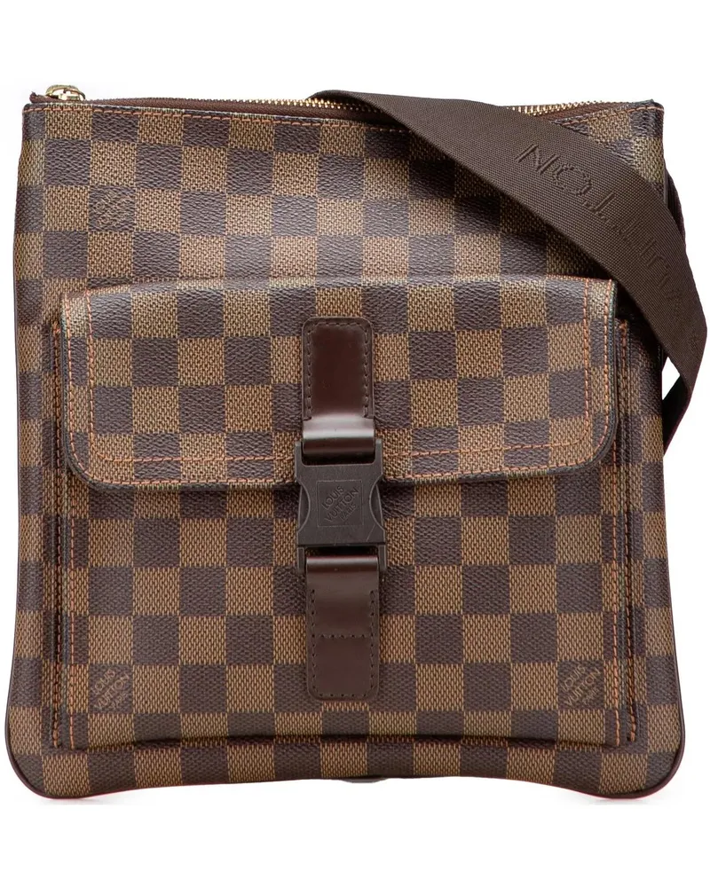 Louis Vuitton Hobo Bags Damier Ebene Pochette Melville braun Braun