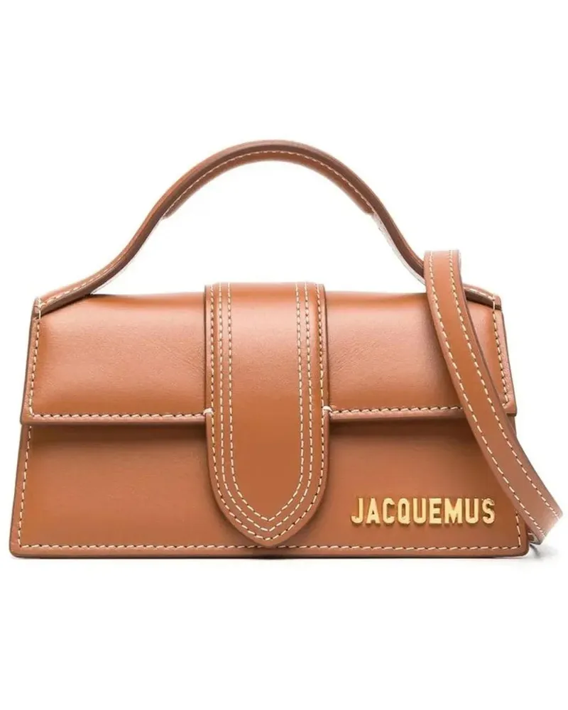 Jacquemus Crossbody Bags Bags Leather Brown braun Braun