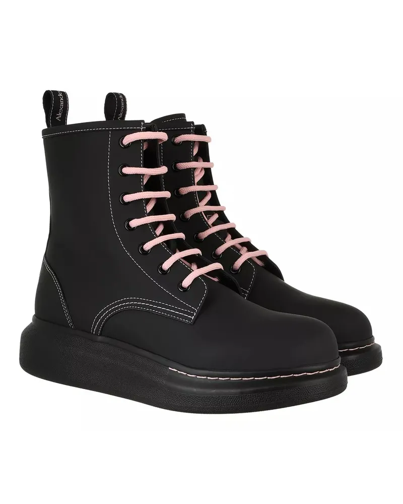 Alexander McQueen Sneaker H. Boot Leather schwarz Schwarz