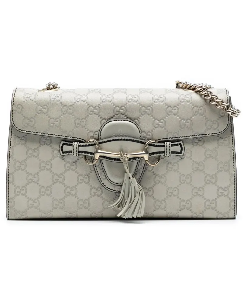 Gucci Hobo Bags Medium ssima Emily Shoulder Bag grau Grau