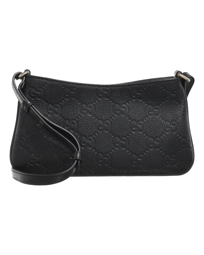 Gucci Shopper & Totes GG Emblem Shoulder Bag schwarz Schwarz