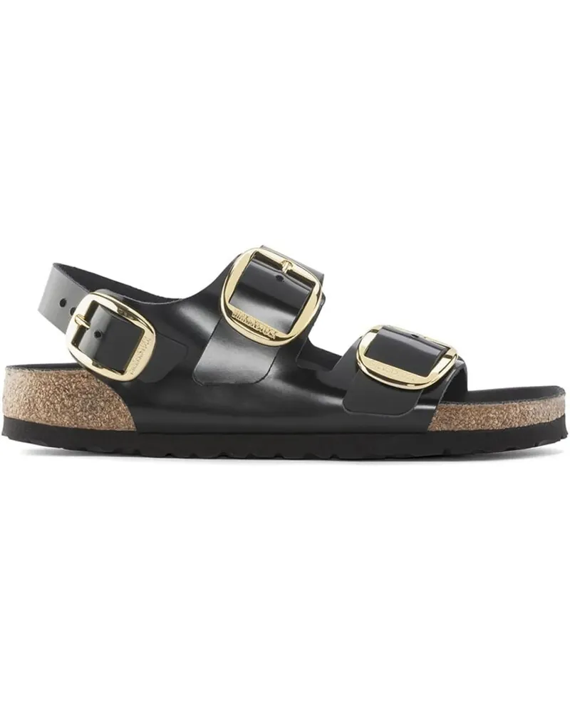 Birkenstock Sandalen Milano Big Buckle Sandals schwarz Schwarz
