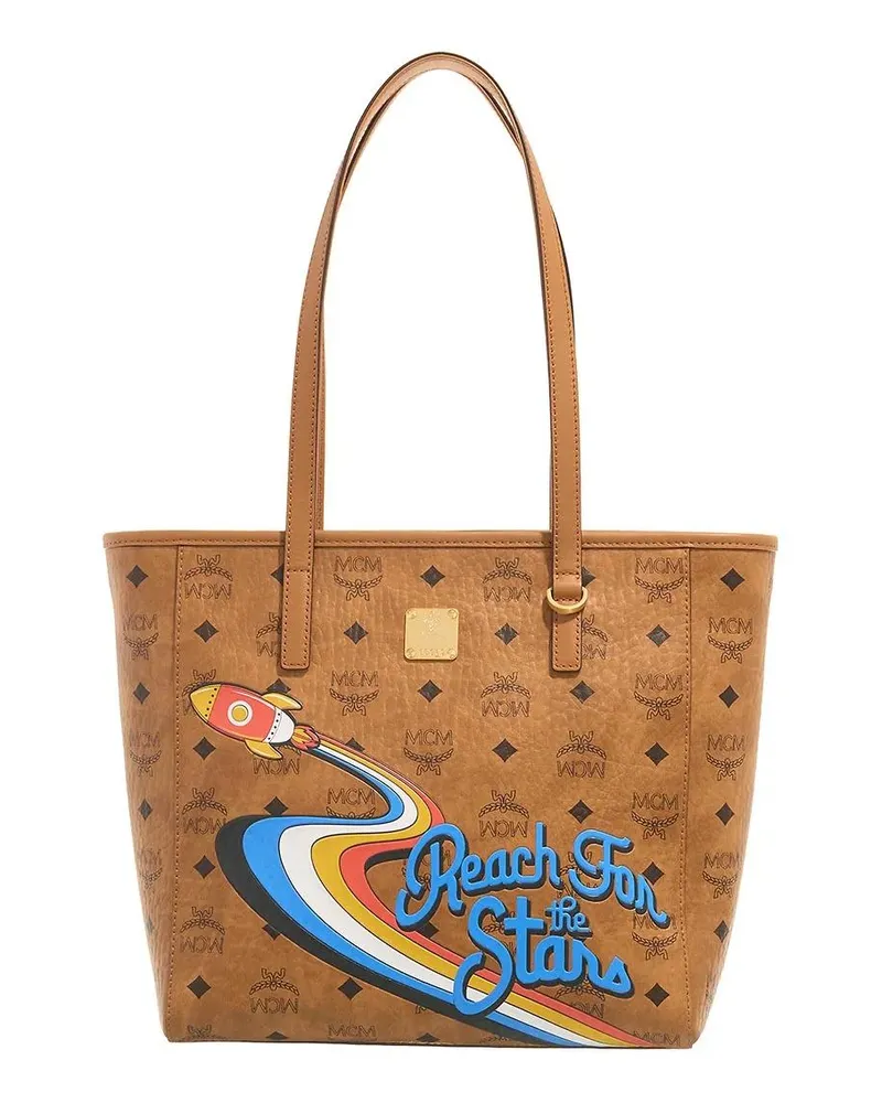 MCM Shopper Visetos Shopper Small cognacbraun Cognacbraun