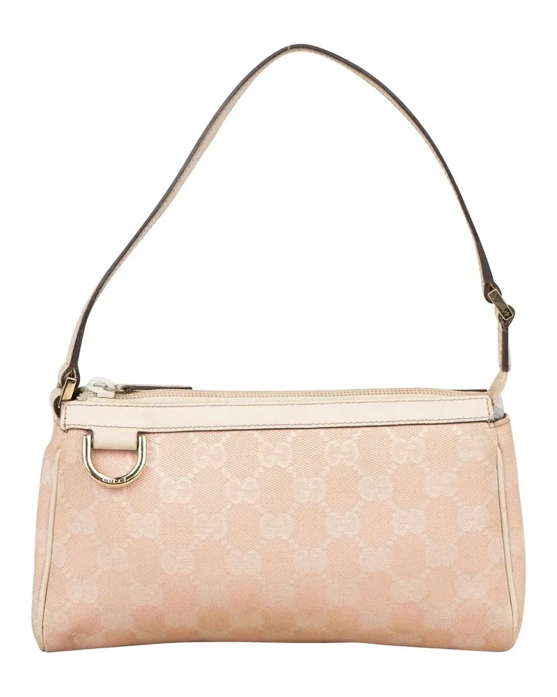 Gucci Crossbody Bags  GG Monogram Mini Abbey Handbag rosa Gold