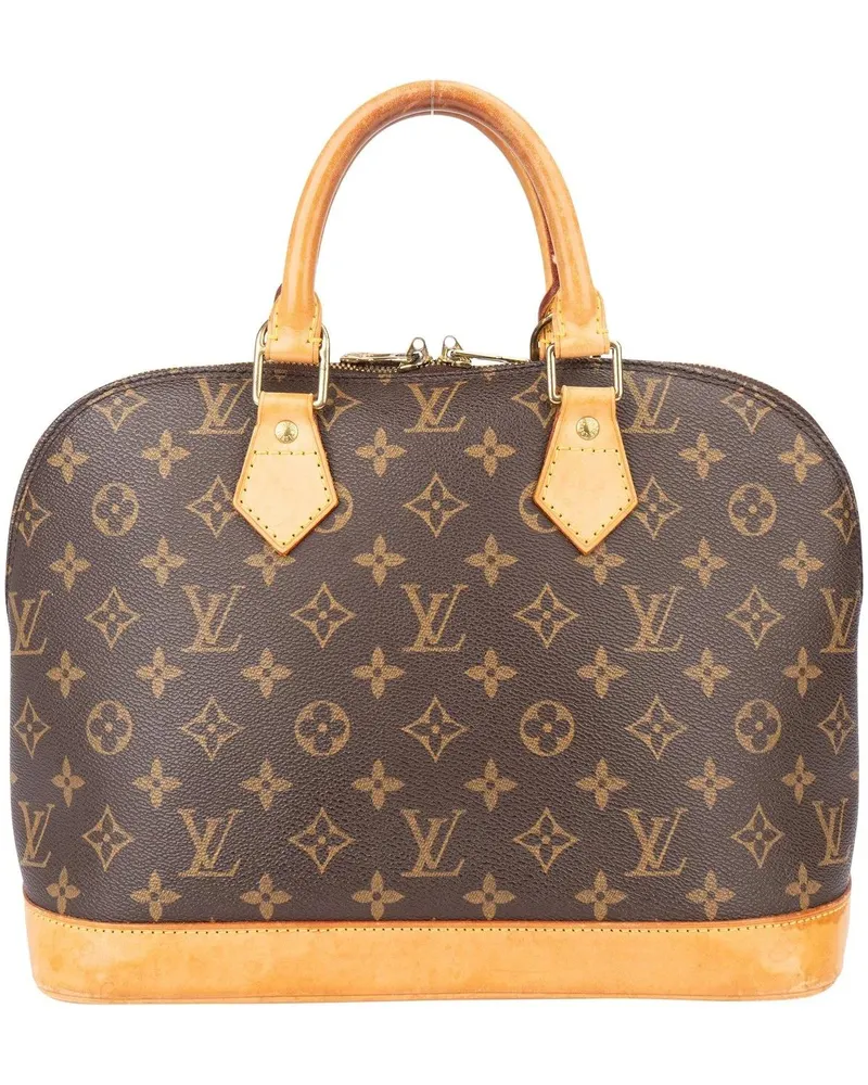 Louis Vuitton Crossbody Bags  Canvas Monogram Alma PM Handbag braun Braun