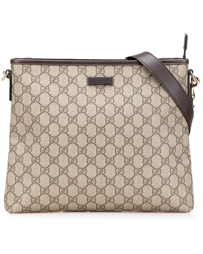 Gucci Hobo Bags GG Supreme Crossbody braun Braun