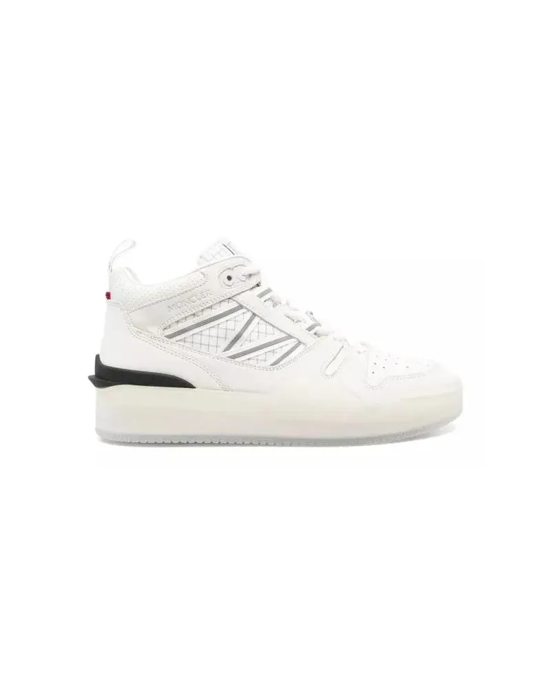 Moncler Low-Top Sneaker Pivot Leather Sneakers weiß Weiß