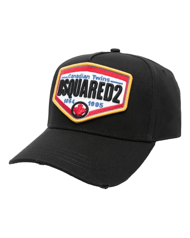 Dsquared2 Mützen Logo Baseball Cap Schwarz