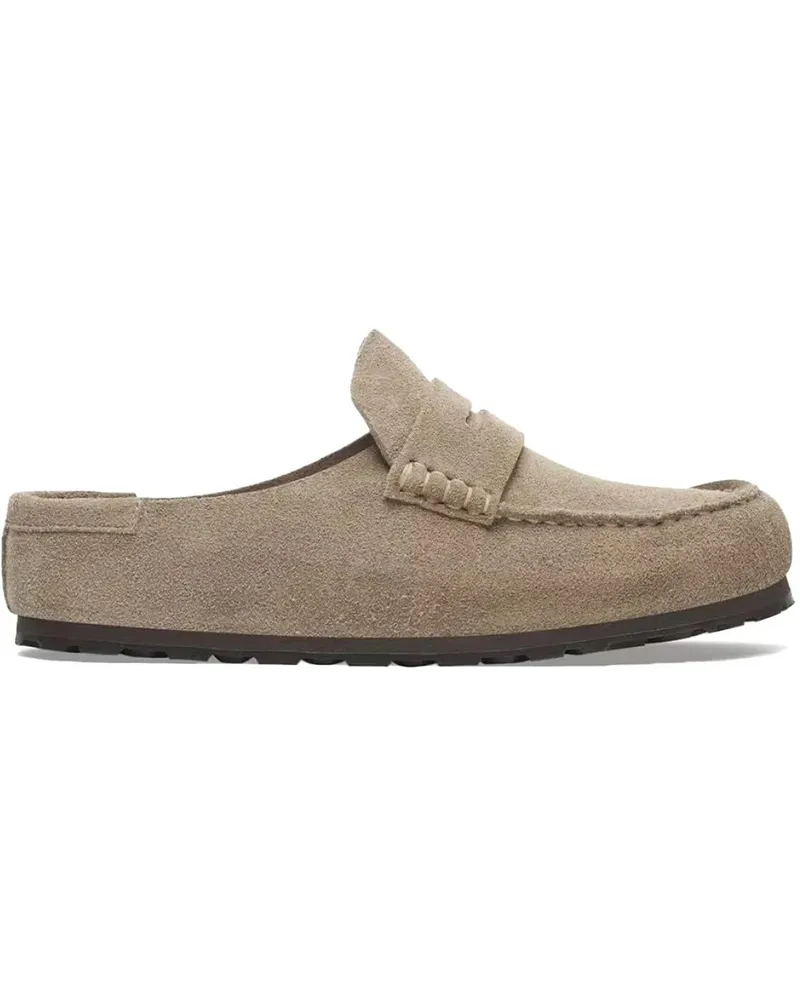 Birkenstock Sandalen Neutral Soft Suede Slip-On Sandals With Penny Stra bunt Bunt