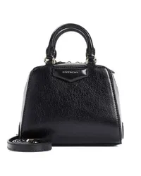 Givenchy Shopper Black Buffalo Leather Top Handle Bag Schwarz