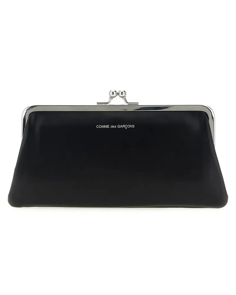 Comme des Garçons Portemonnaies Classic Clasp' Purse schwarz Schwarz