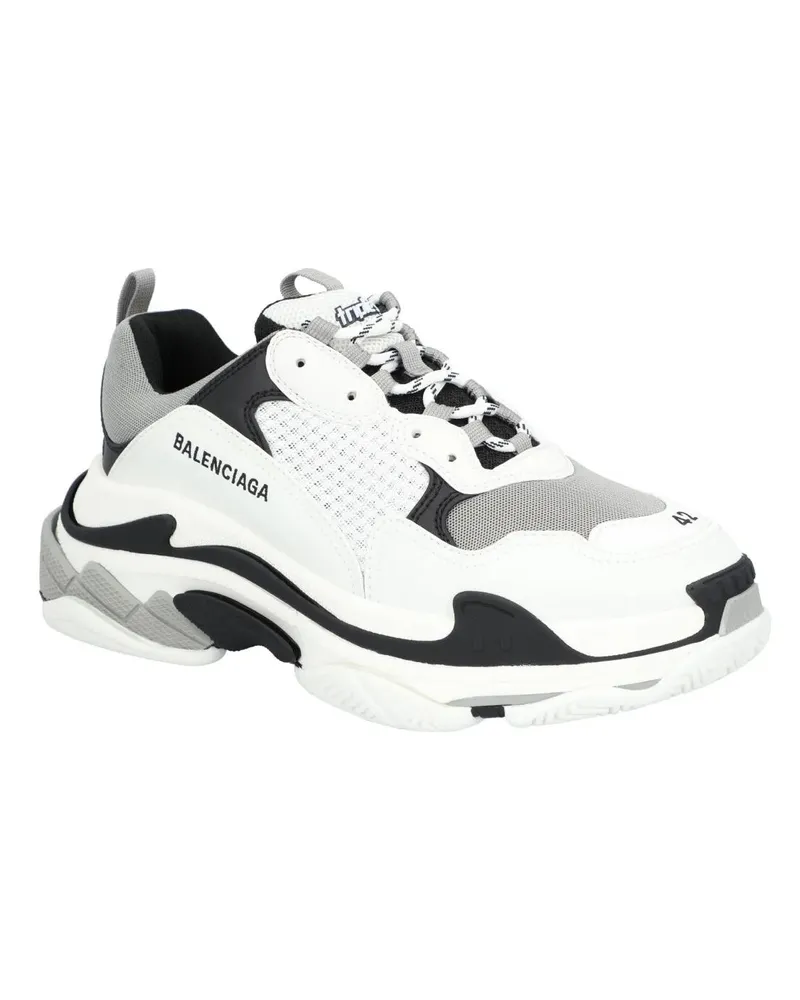 Balenciaga Low-Top Sneaker Triple S White Comfort weiß Weiß