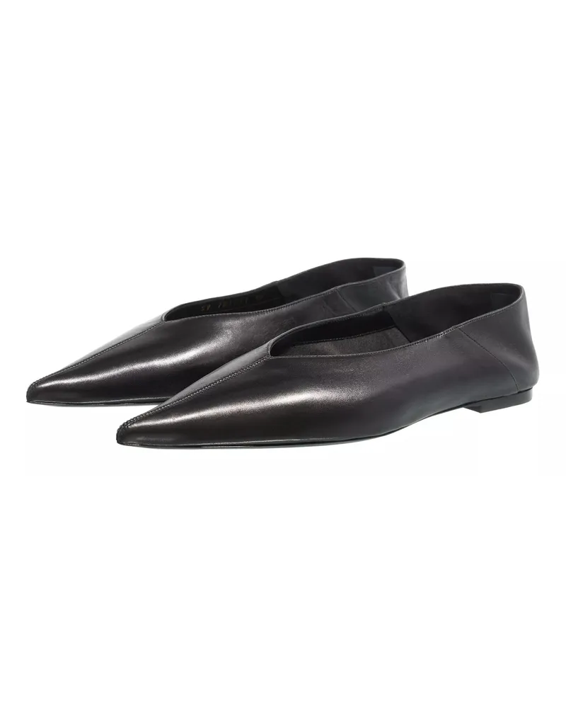 Saint Laurent Loafer Carolyn Ballet Flats schwarz Schwarz