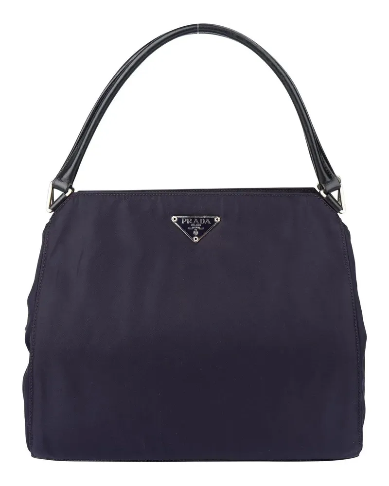 Prada Crossbody Bags  Purple Nylon Triangle Handbag orange Orange