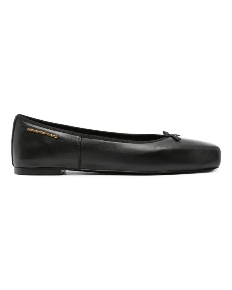 Alexander Wang Billie Flat Ballerina Shoes schwarz Schwarz