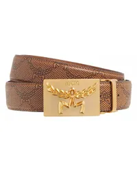 MCM Gürtel Himmel Lts Belt_ 24K G Brass_ 3_ A Cognacbraun