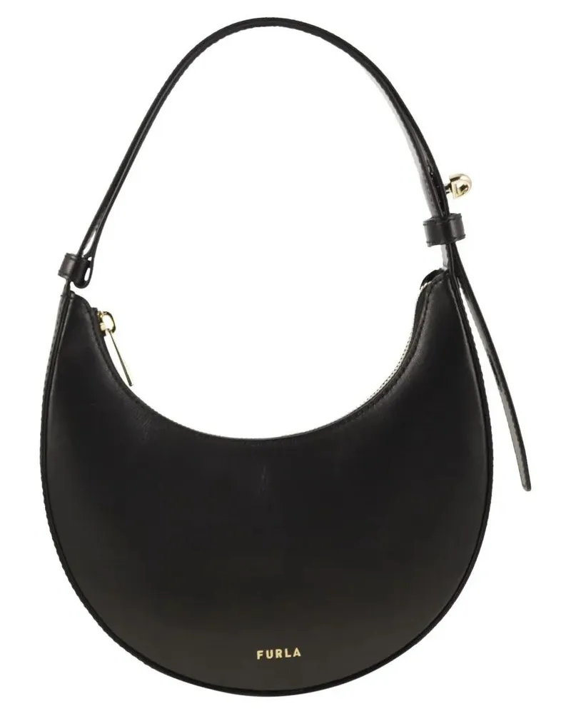 Furla Hobo Bags Delizia - Mini Shoulder Bag schwarz Schwarz