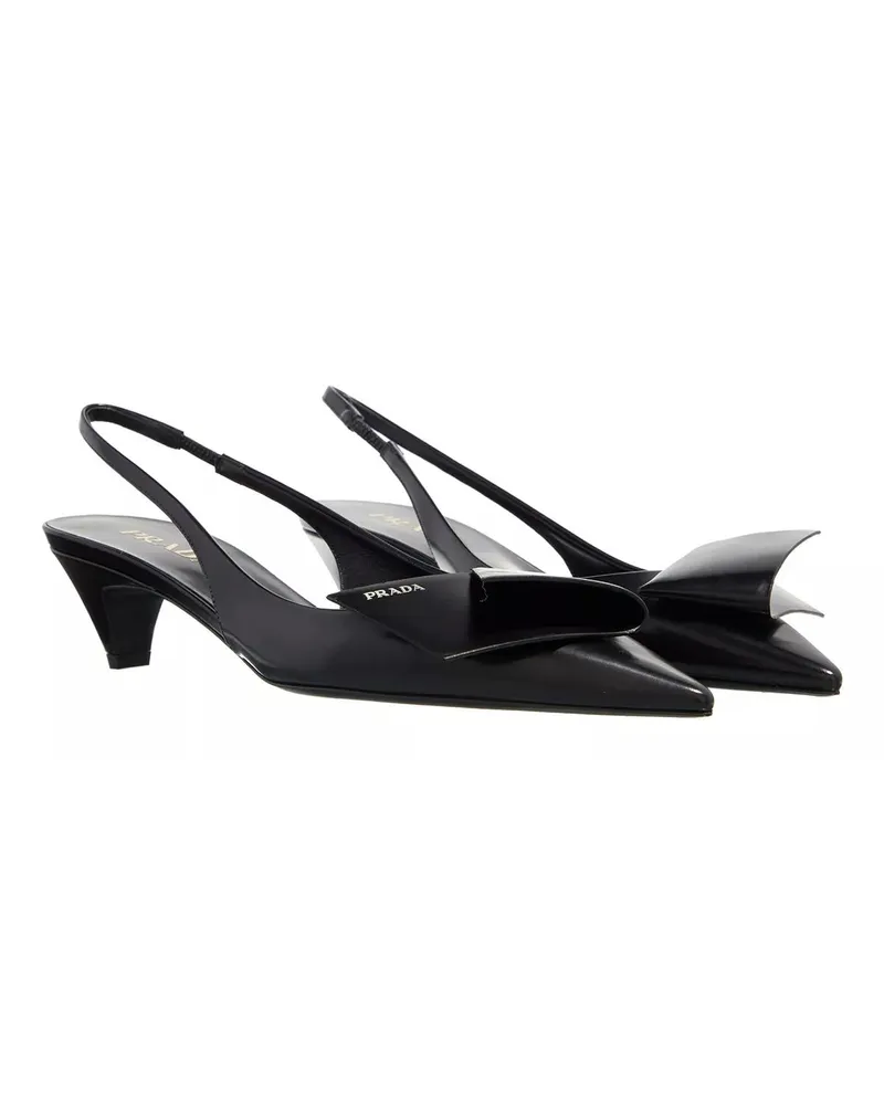 Prada Pumps & High Heels Slingback Pumps Schwarz