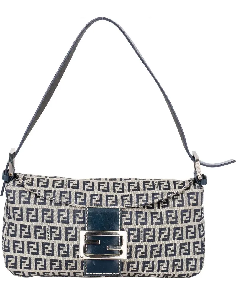 Fendi Crossbody Bags  FF Monogram Baguette Handbag bunt Bunt