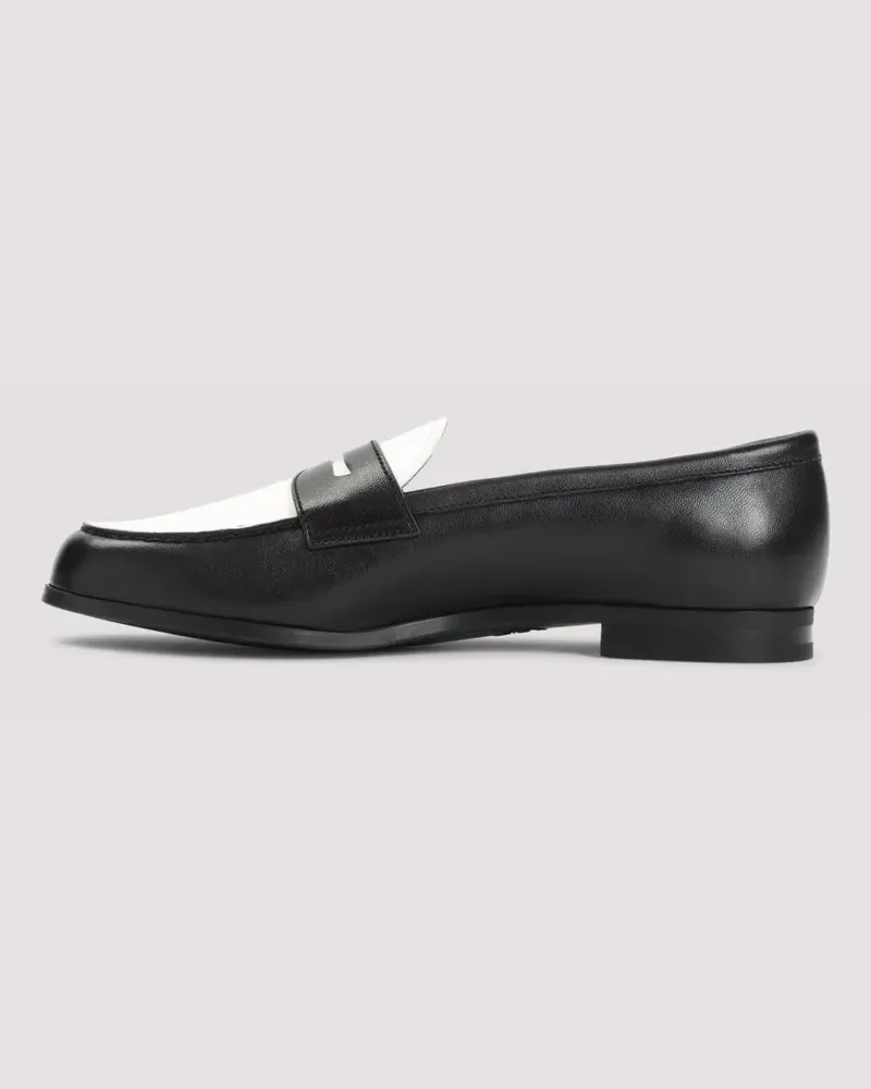 Church's Black Lamb Leather Natalie Loafers schwarz Schwarz