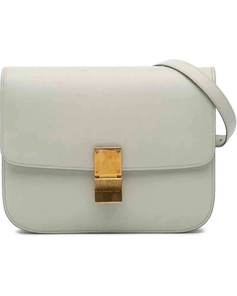 Celine Hobo Bags Medium Calfskin Classic Box grün Grün