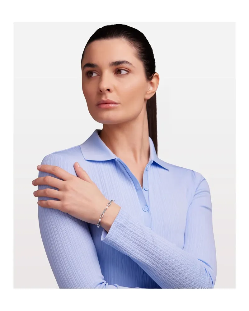 Furla Armbänder Armband  Chained Logo silver Silber