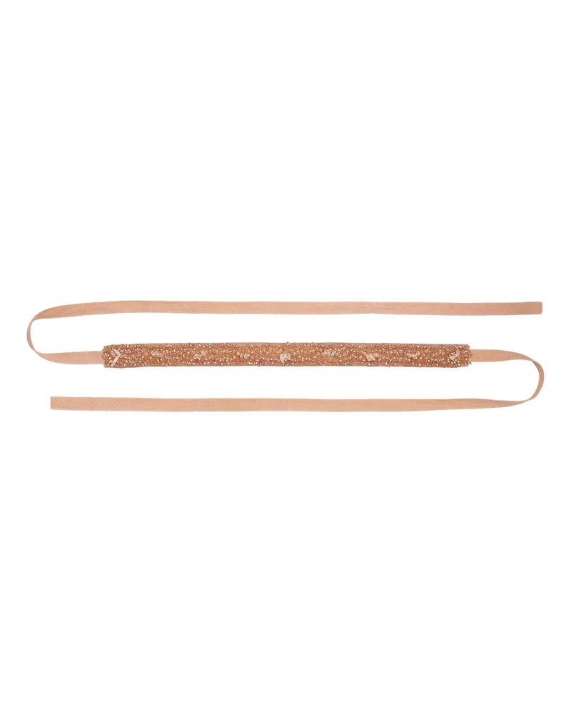 Dorothee Schumacher Gürtel GROSGRAIN EMBROIDERY embroider braun Braun