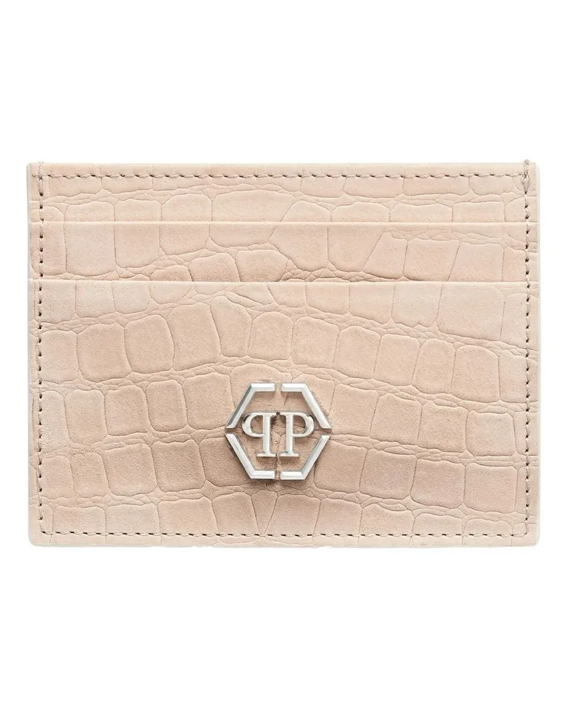 Philipp Plein Portemonnaies Inhaber Von Kreditkarten beige Beige