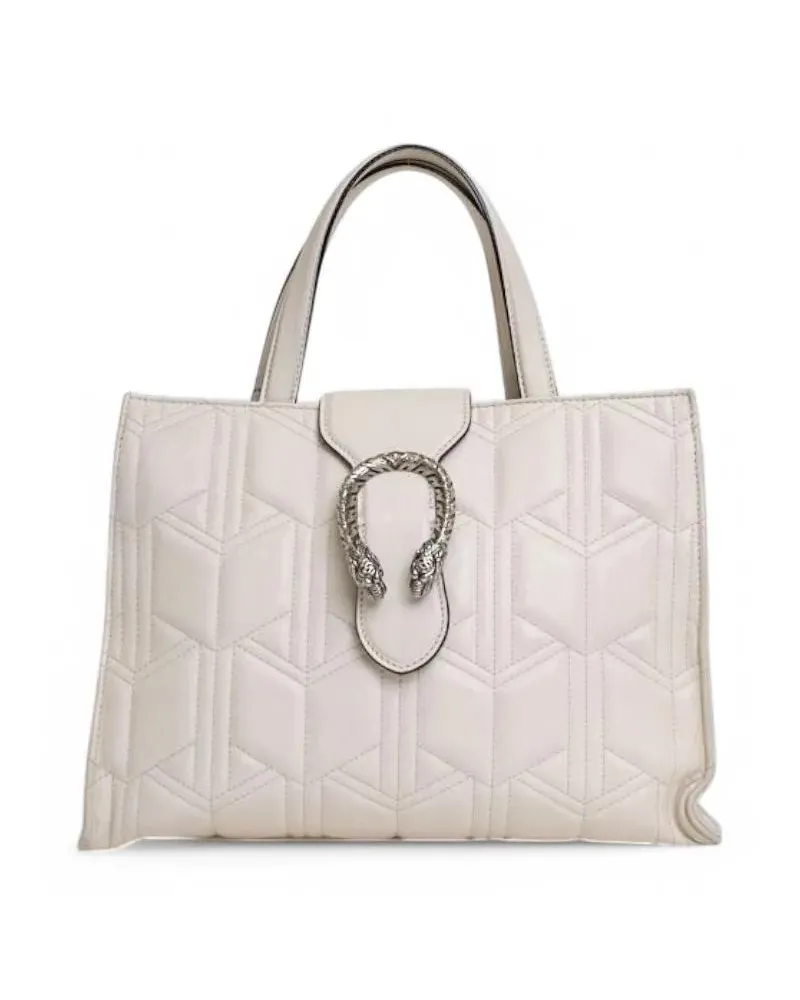 Gucci Shopper & Totes Dionysus White Leather Shopper weiß Weiß