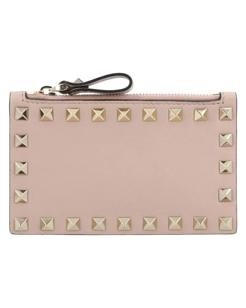 Valentino Garavani Portemonnaie Zip Card Holder beige Beige