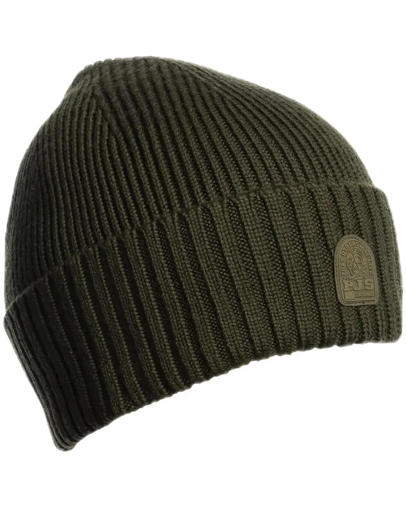 Parajumpers Caps & Mützen muts plain Beanie grün Grün