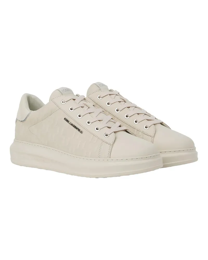 Karl Lagerfeld Low-Top Sneaker MONOGRAM KAPRI SNEAKER weiß Weiß
