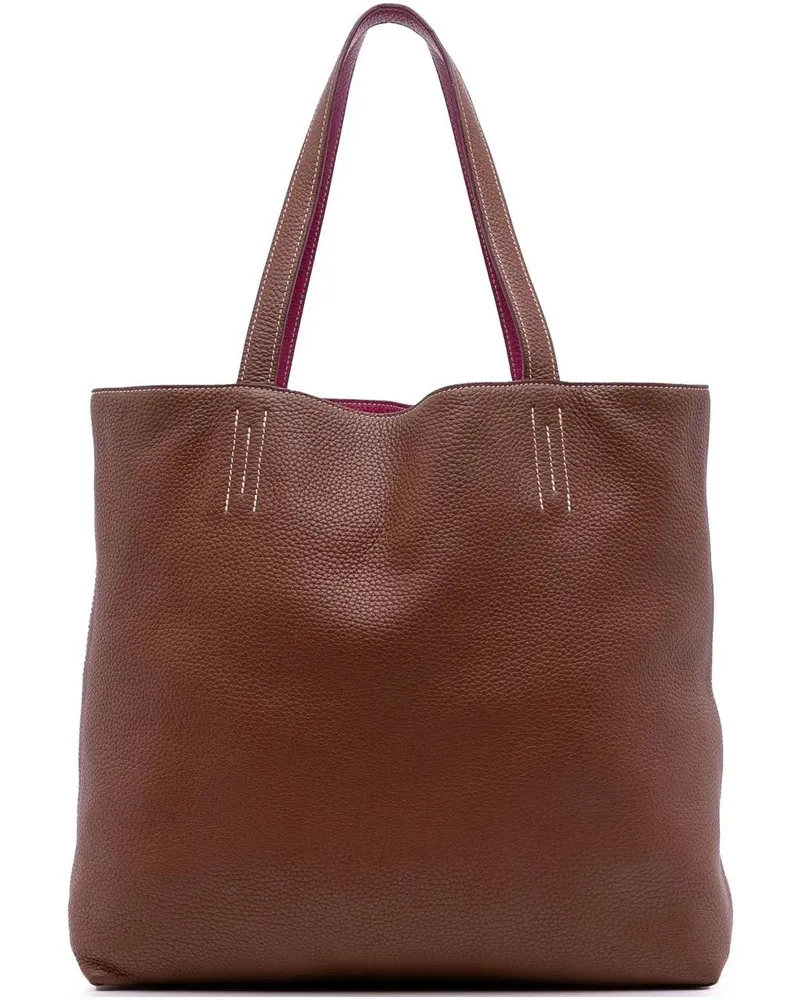 Hermès Shopper Clemence Double Sens 36 braun Braun