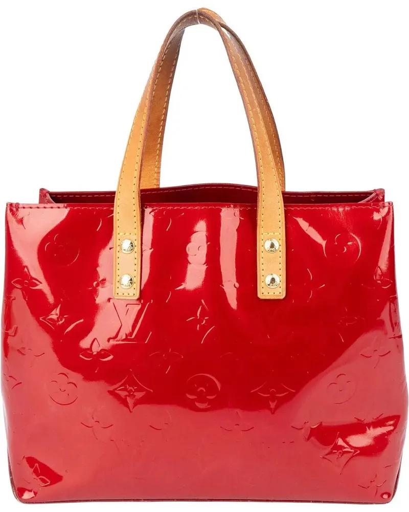 Louis Vuitton Crossbody Bags  Red Vernis Monogram Reade PM Handbag rot Rot