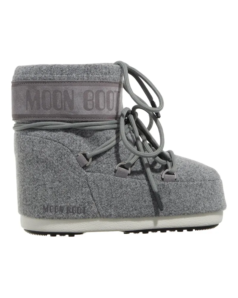 Moon Boot Stiefel & Boots Mb Icon Low Felt grau Grau