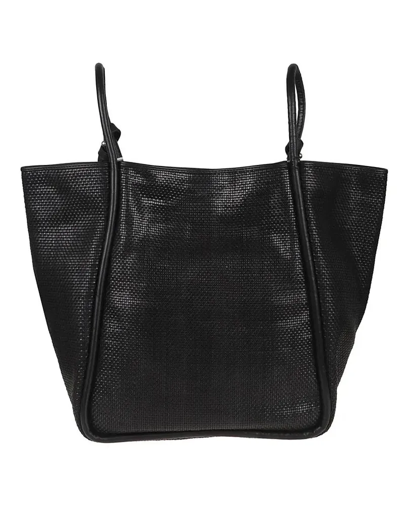 Dragon Diffusion Shopper & Totes Ana 2Mm Woven Mat/Softy Tote schwarz Schwarz