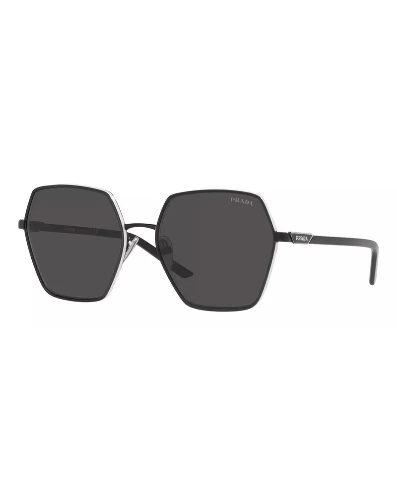 Prada Sonnenbrille Sunglasses 0PR 56YS Schwarz