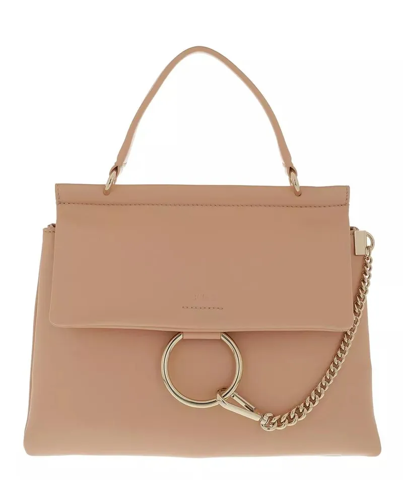 Chloé Satchels Faye Top Handle Bag Leather beige Beige