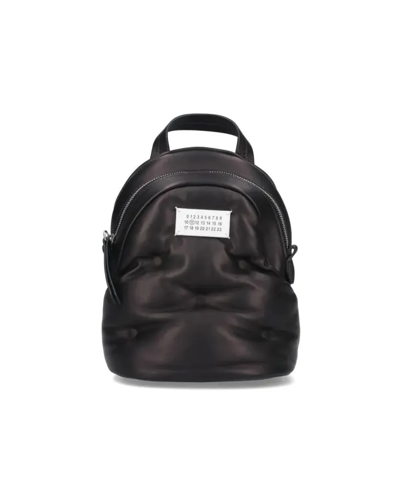 Maison Margiela Rucksäcke "Glam Slam" Backpack Black schwarz Schwarz