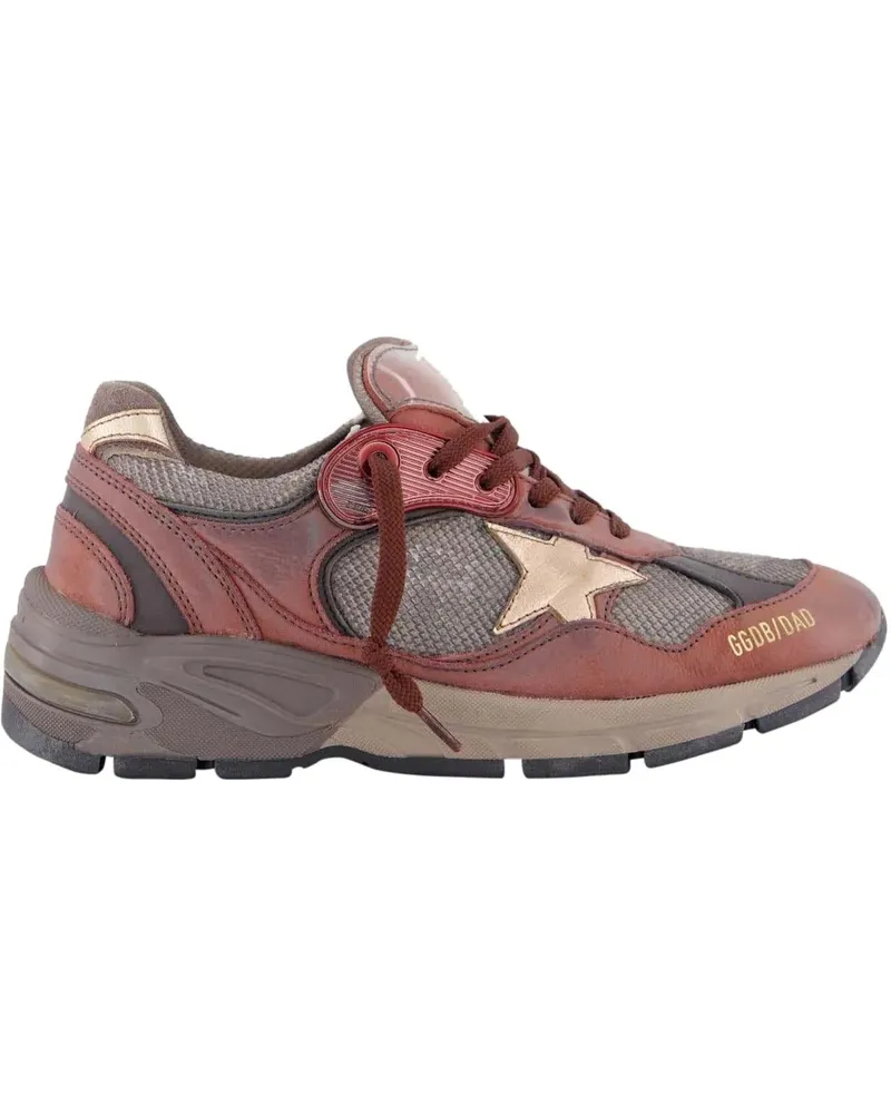 Golden Goose Low-Top Sneaker Dames Running Dad Sneaker Rood rot Rot